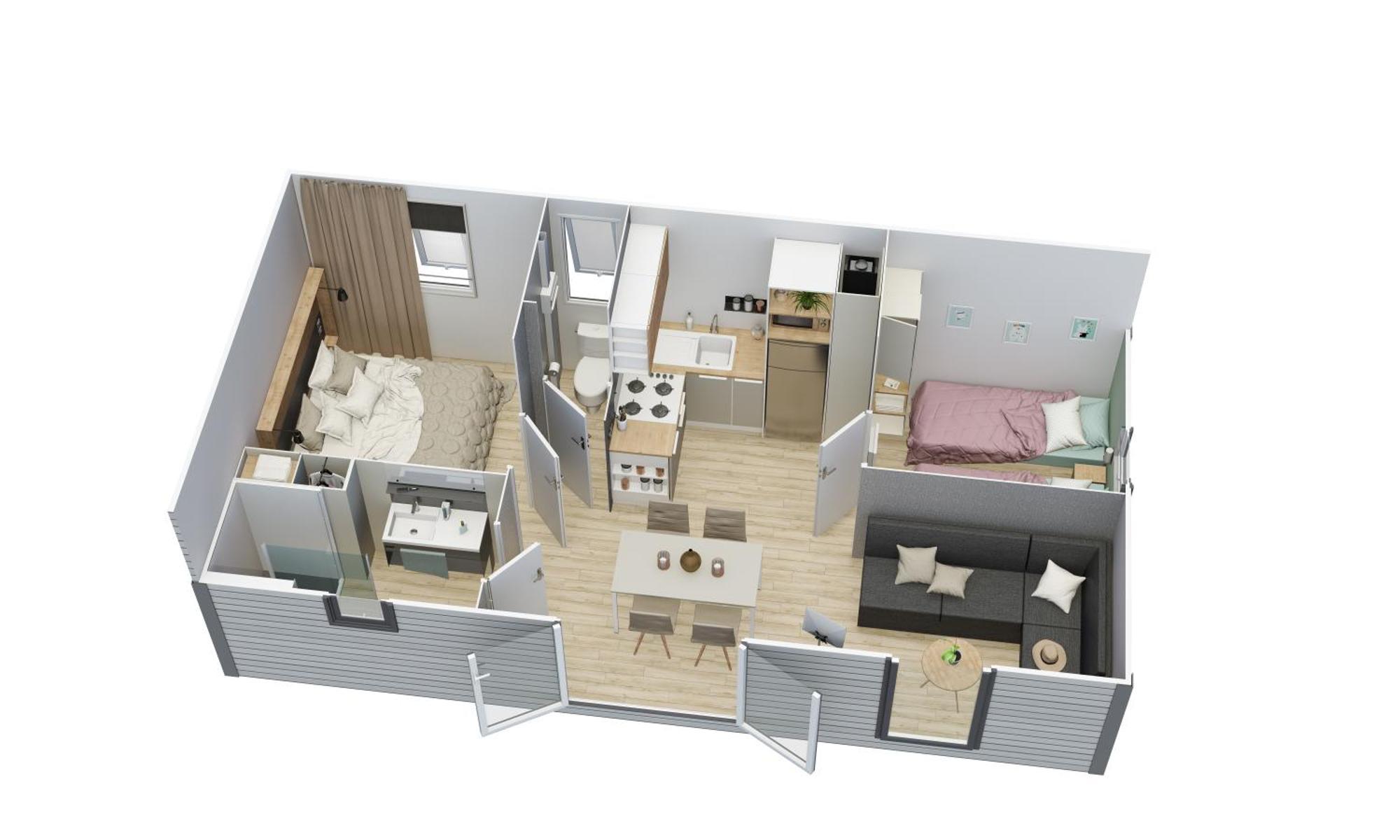 Happymobilhome Argeles-Sur-Mer -Plage A 500M- Camping 4 Etoiles Del Mar Eksteriør bilde